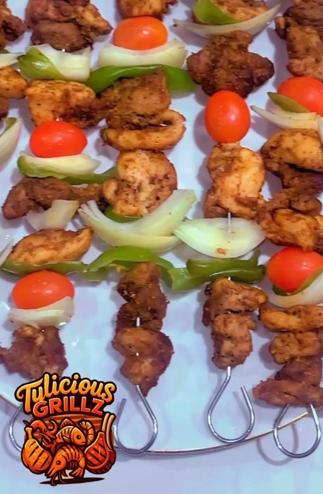 Peppered grilled fish